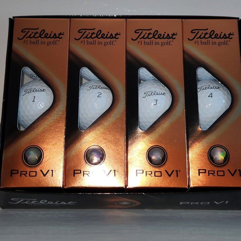 Titleist Pro V1 Golf Balls - One Dozen 12 Brand New (Currently $55 on Amazon)